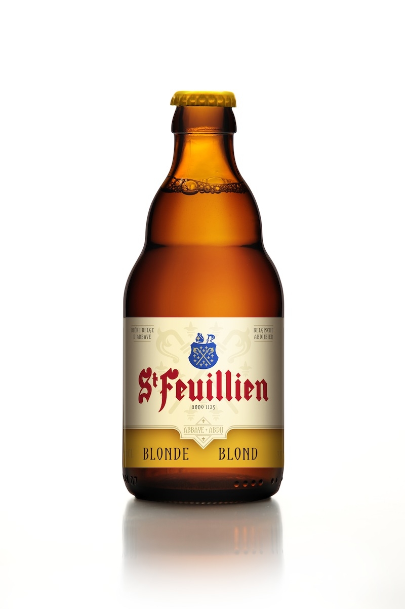 St Feuillien blonde Belgian Beers