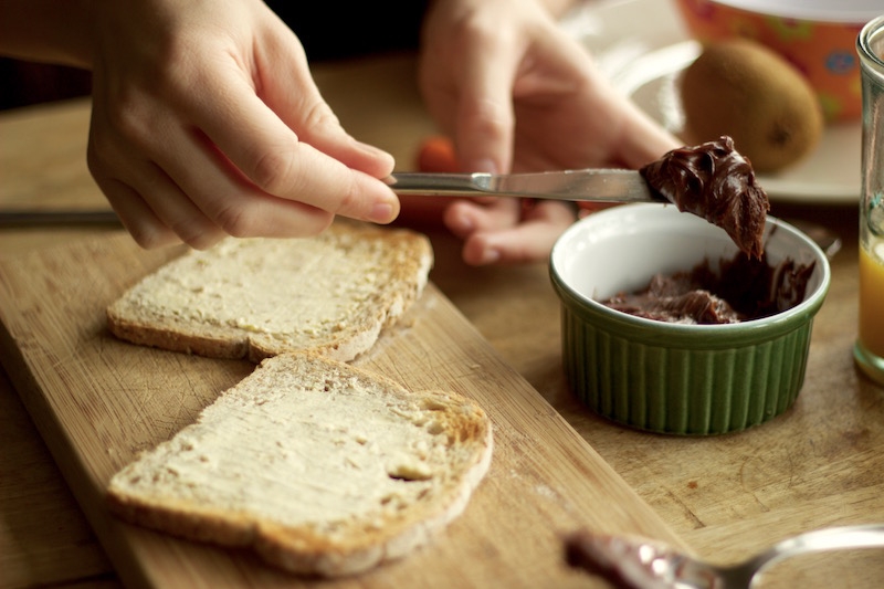 Homemade chocolate Spread step 5c