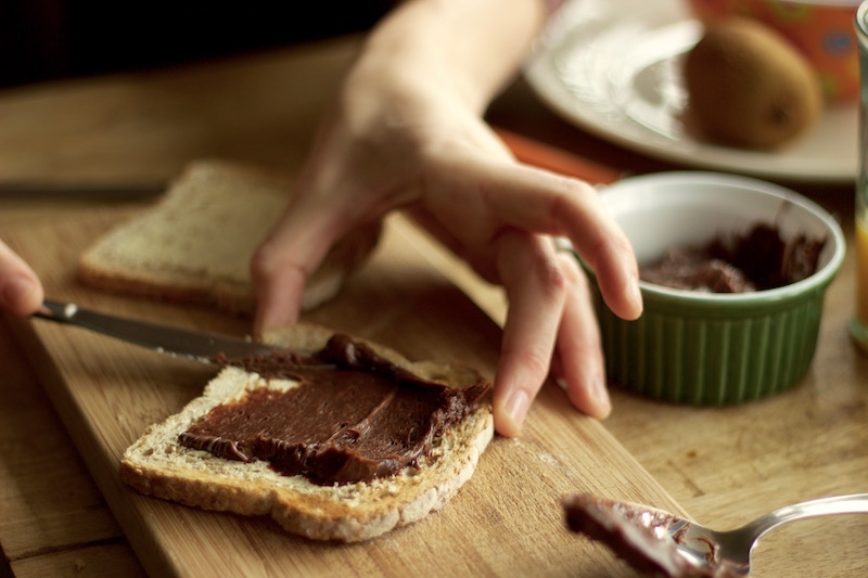 Homemade chocolate Spread step 5d