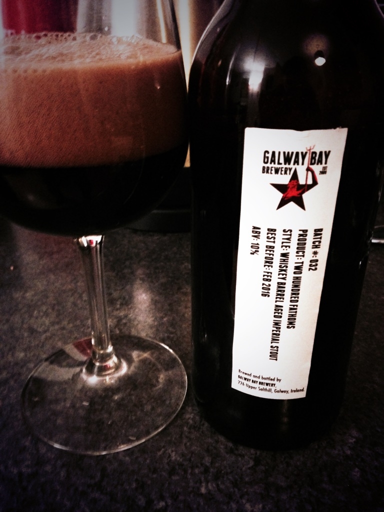 Irish Beers 2015 Two Hundred Fathoms Galway Bay Brewery