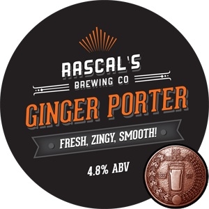Irish Beers 2015 Ginger Porter Rascals Brewing Co
