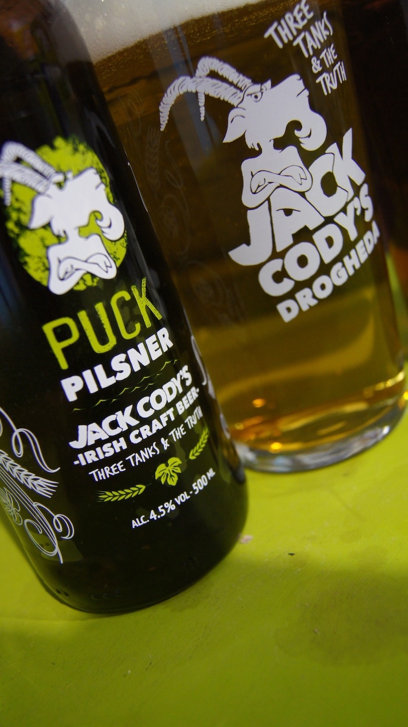 Irish Beers 2015 Puck Pilsner Jack Cody's