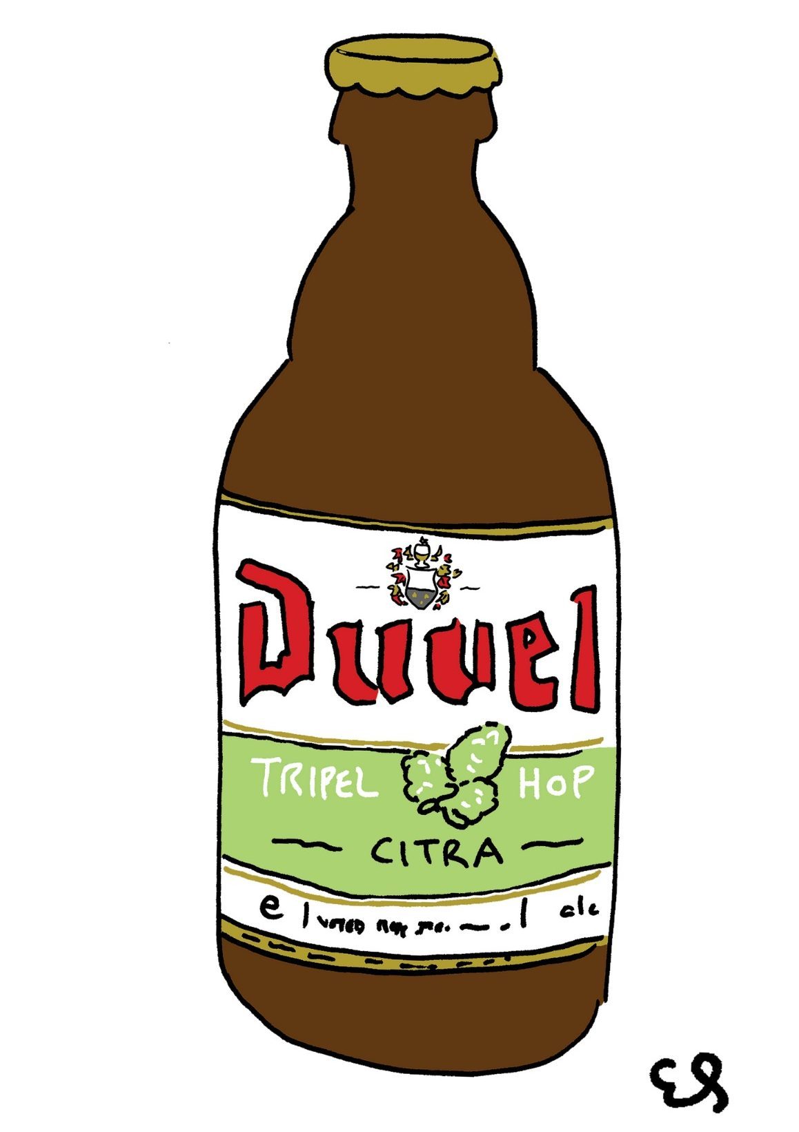 Belgian Beer Duvel Tripel Hop